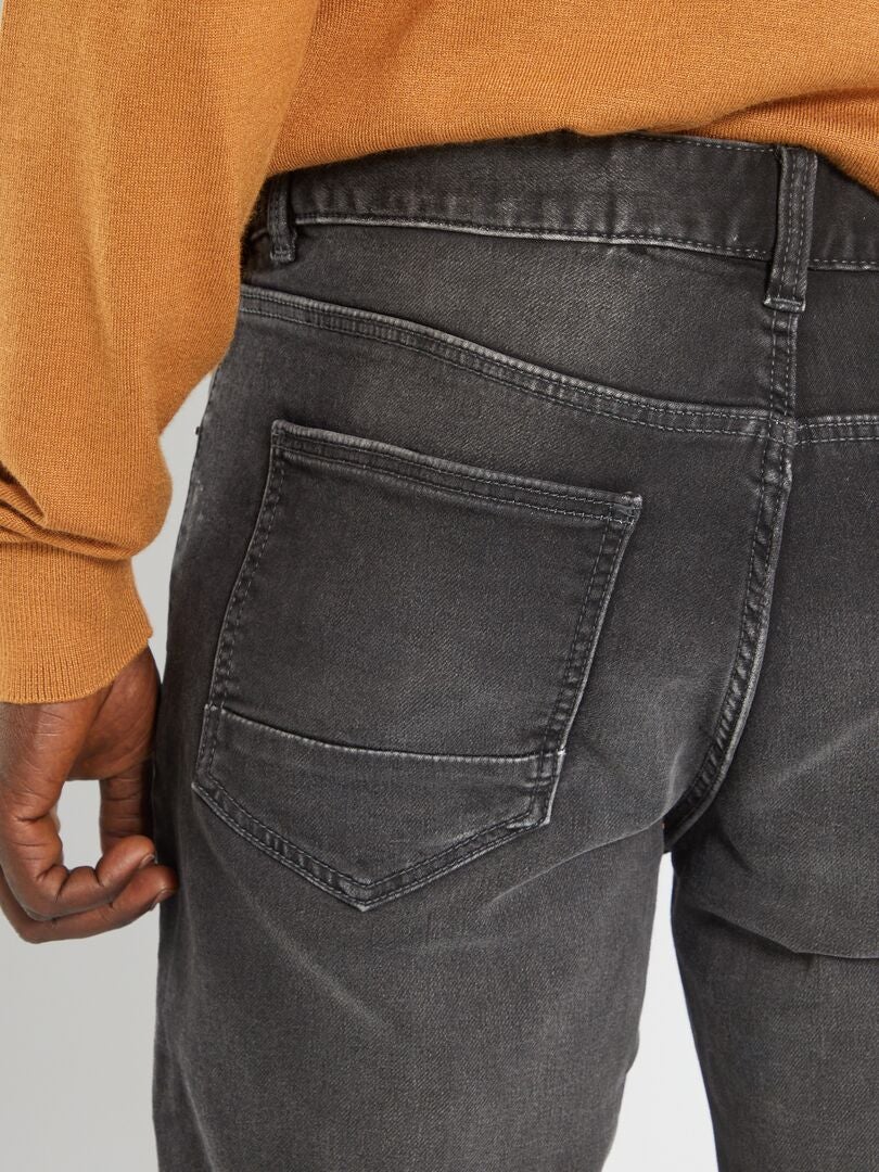 Jean slim stretch - L30 Dark grey - Kiabi