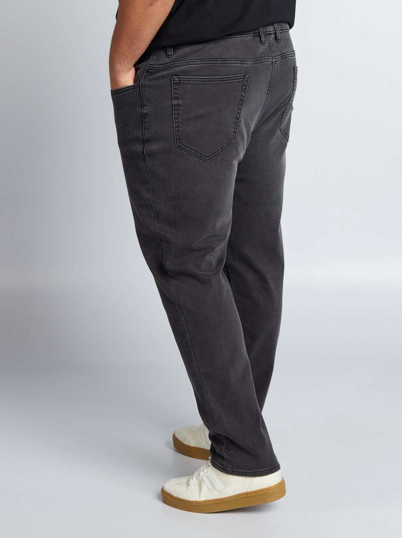 Jean slim stretch - L32 Gris anthracite - Kiabi