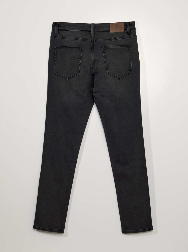 Jean slim stretch - L32 Gris - Kiabi