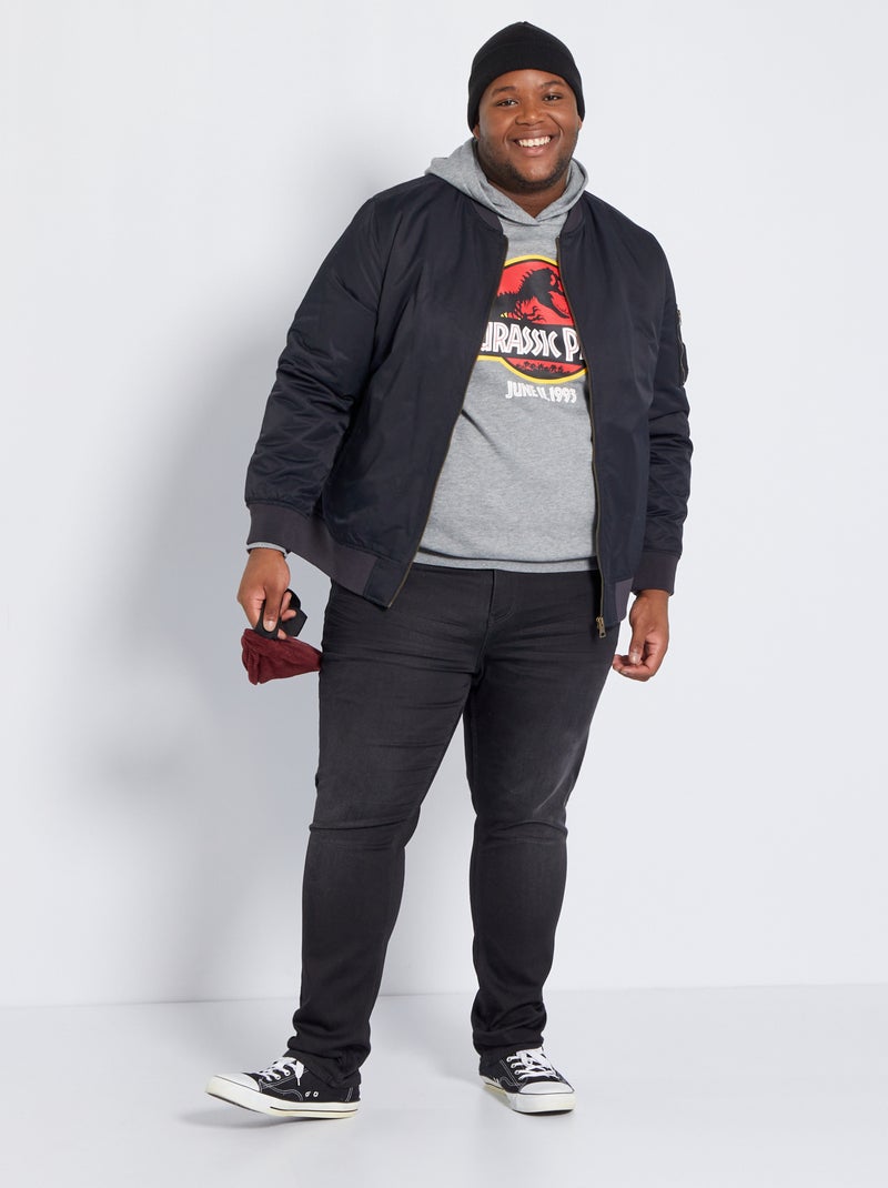 Jean slim stretch - L32 noir - Kiabi