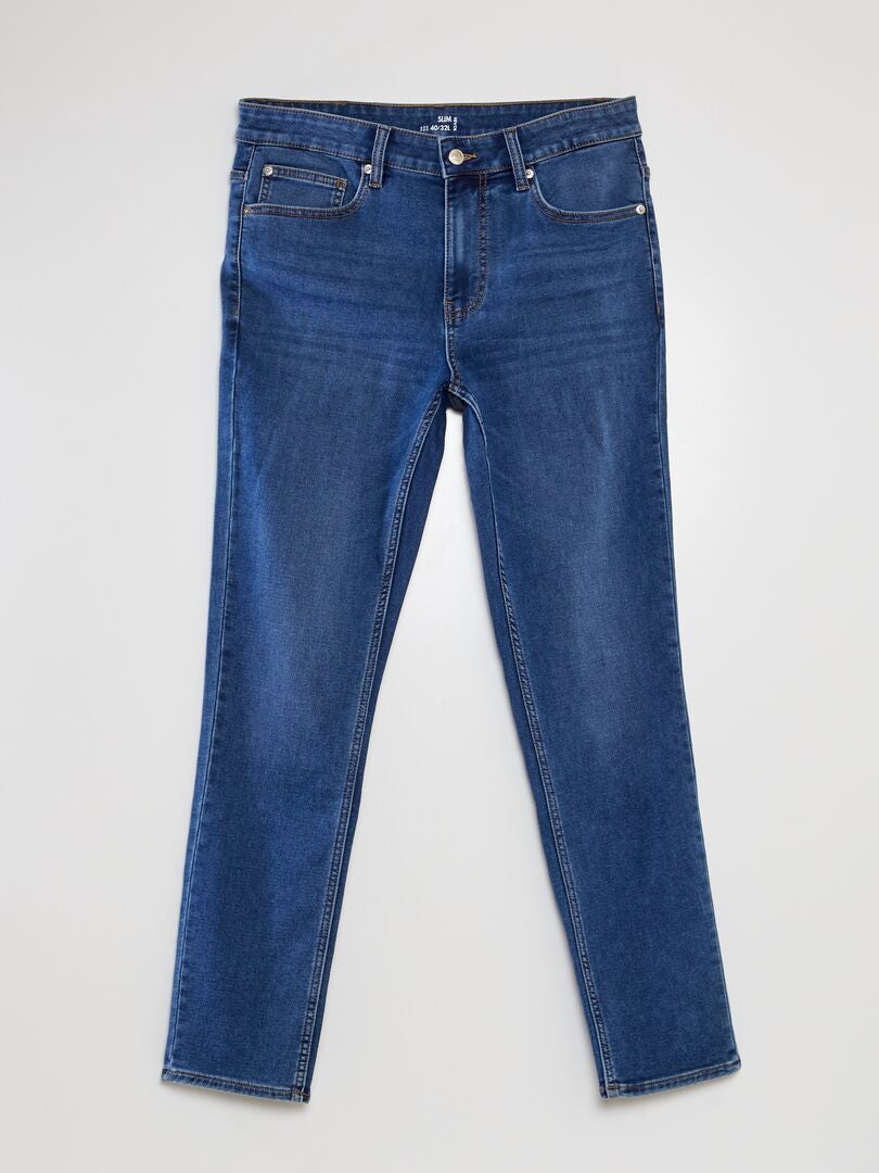 Pantalon grossesse slim L32 - Bleu - Kiabi - 25.00€