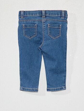 Jean slim stretch à taille ajustable