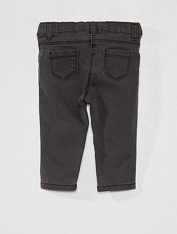 Jean slim stretch à taille ajustable