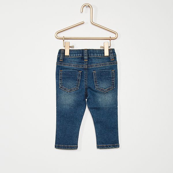 Jean Slim Stretch Bebe Garcon Bleu Kiabi 8 00