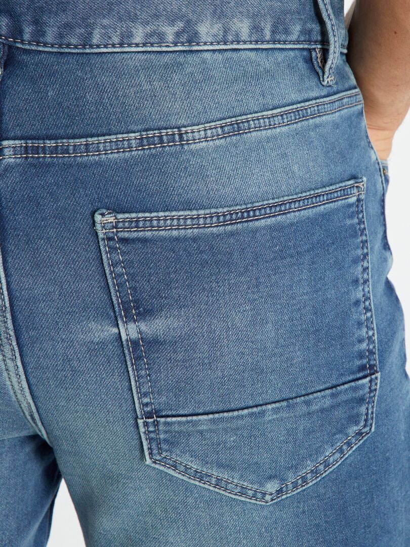 Jean slim stretch L32 Bleu - Kiabi