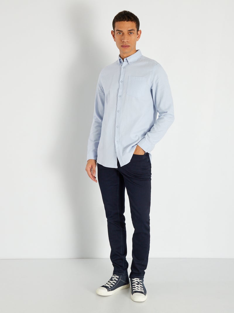 Jean slim stretch L32 Bleu - Kiabi
