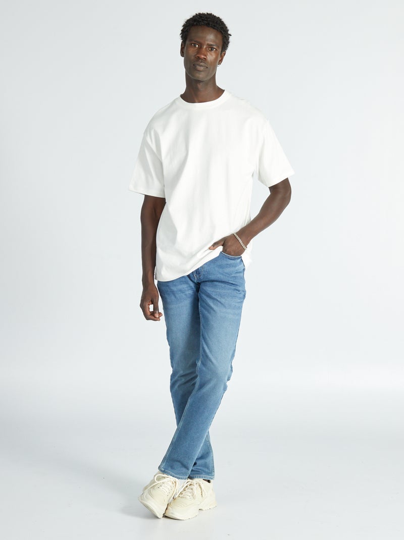 Jean slim stretch L32 stone - Kiabi