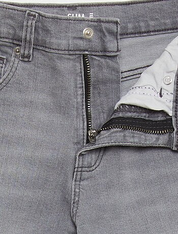 Jean slim taille ajustable