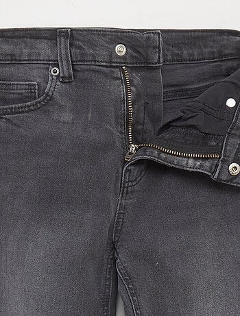Jean slim taille ajustable