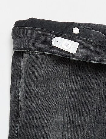 Jean slim taille ajustable