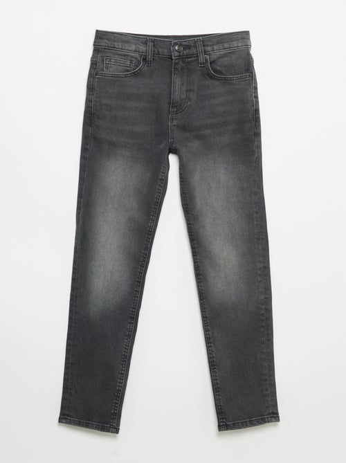 Jean slim taille ajustable - Kiabi