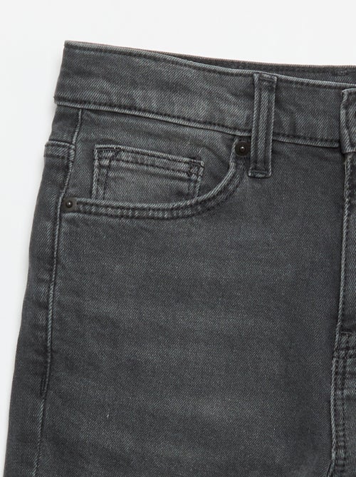 Jean slim taille ajustable - Kiabi