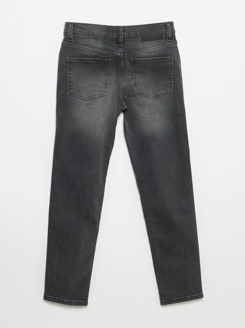 Jean slim taille ajustable - Kiabi