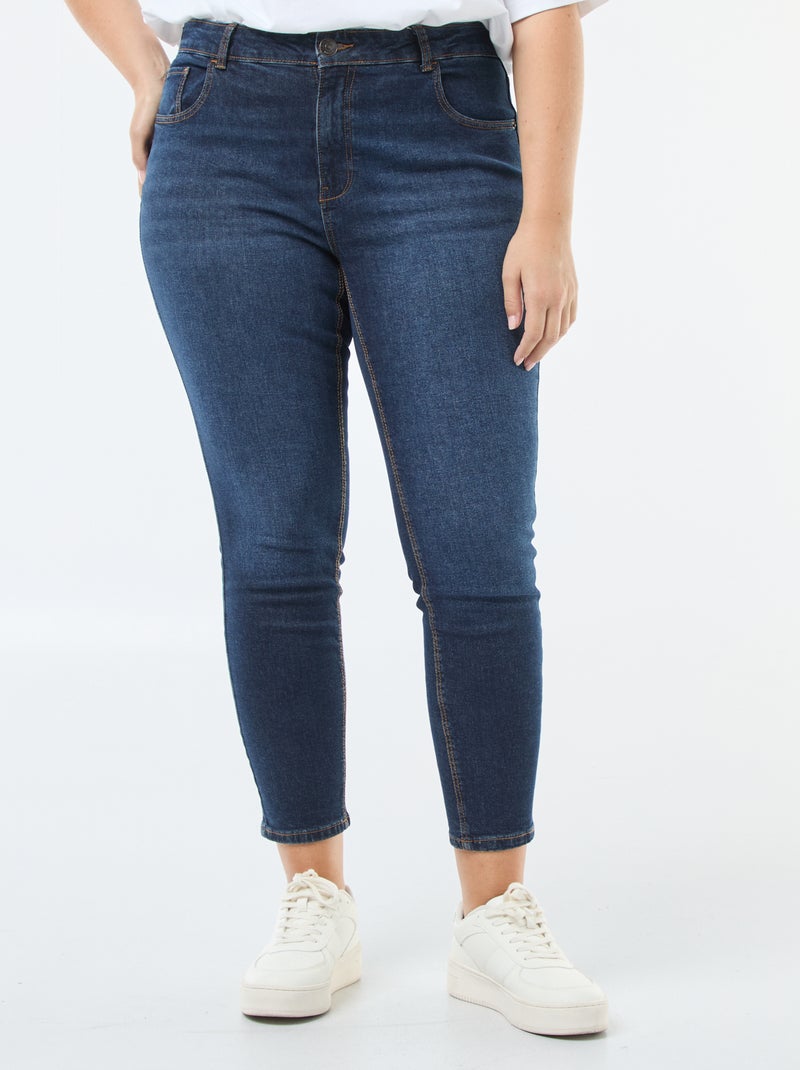 Jean slim taille haute - L28 brut - Kiabi