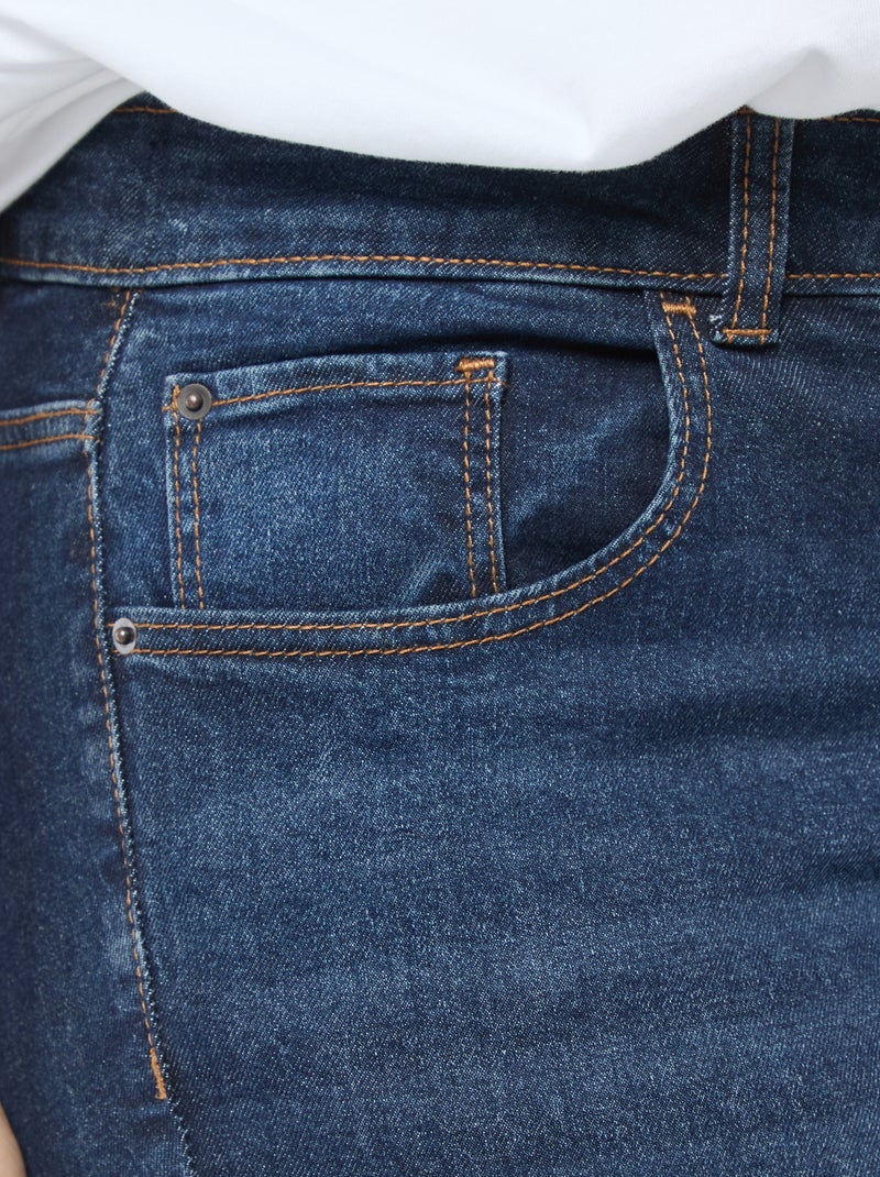 Jean slim taille haute - L28 brut - Kiabi