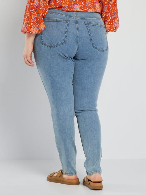 Jean slim taille haute - L28 - Kiabi