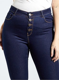 Jean slim taille haute - Kiabi