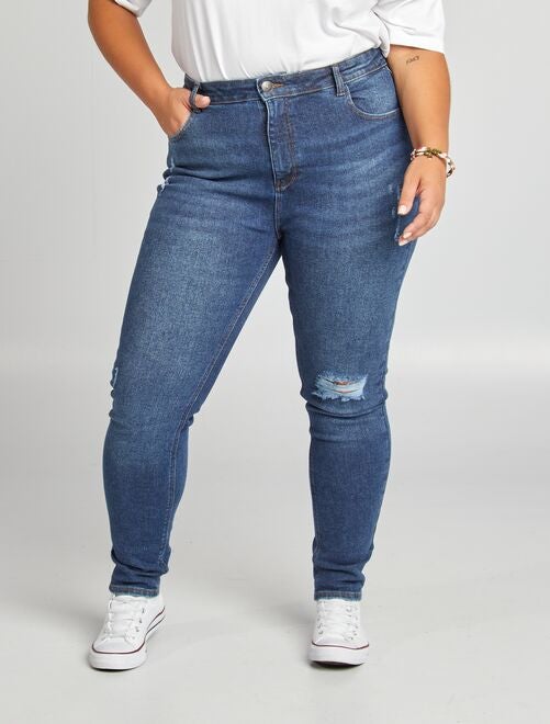 Jean slim femme brut best sale