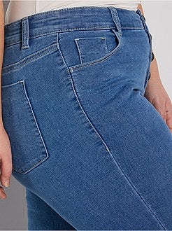 Jean slim taille haute - Kiabi