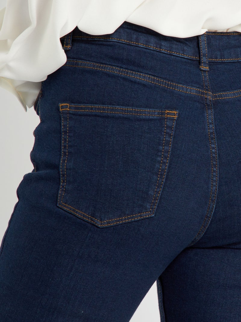 Jean Femme Seven7 – Taille 27 – Coupe Botte – Vieilli – Entrejambe 32 – Très Bon état