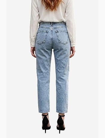Jean slim taille haute my fashion