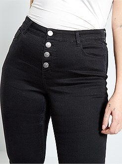 Jean slim taille haute - Kiabi