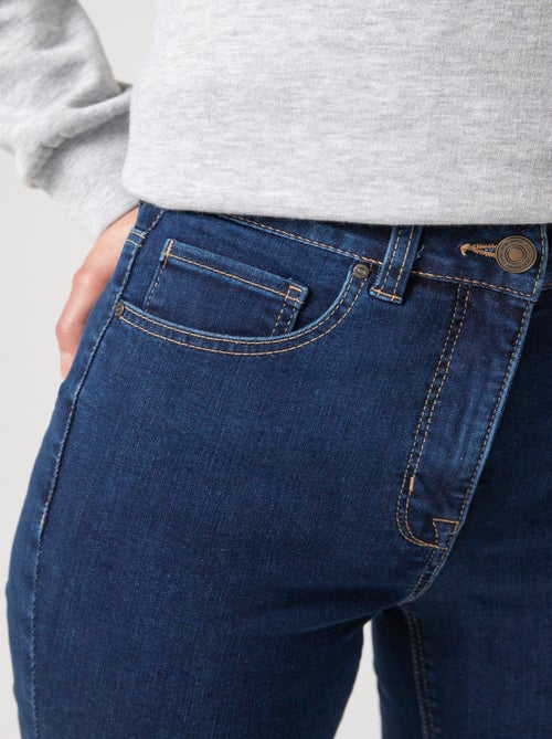 Jean slim taille haute Perfect Fit by Damart - Damart - Kiabi