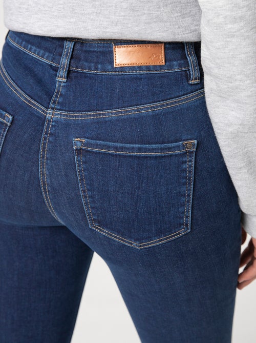 Jean slim taille haute Perfect Fit by Damart - Damart - Kiabi