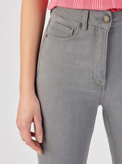 Jean slim taille haute Perfect Fit by Damart - Damart - Kiabi