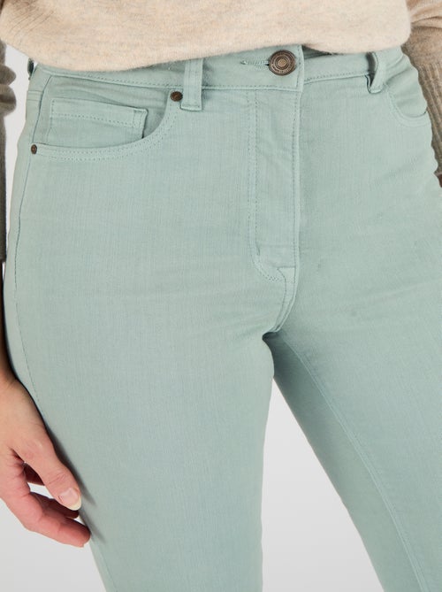 Jean slim taille haute Perfect Fit by Damart - Damart - Kiabi