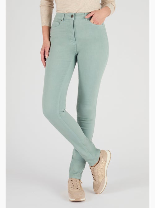 Jean slim taille haute Perfect Fit by Damart - Damart - Kiabi