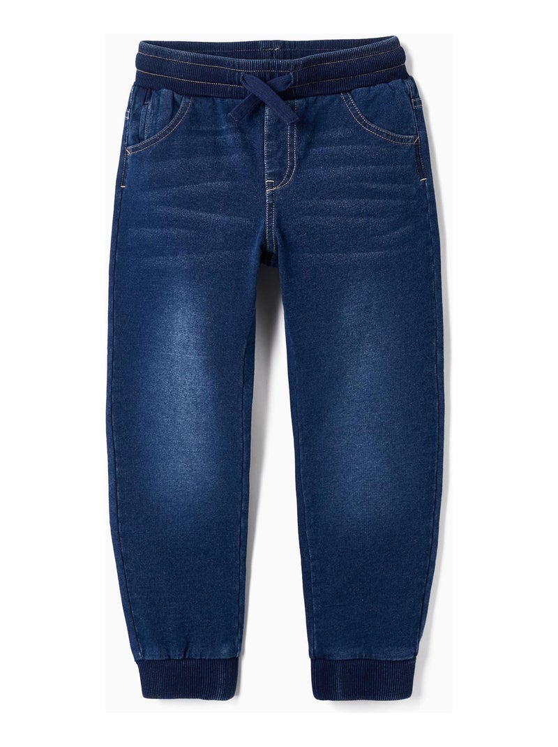 Jean Sportif Garçon   ACE CLUBS Bleu - Kiabi