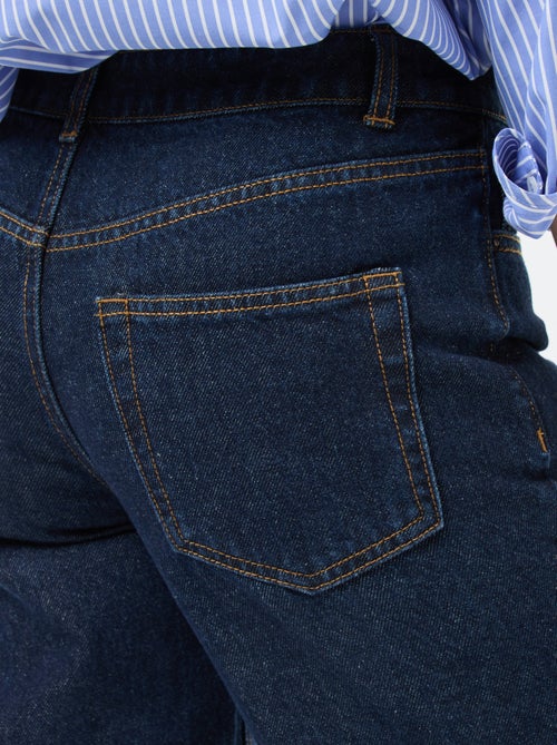 Jean straight / coupe droite à taille haute - L32 - Kiabi