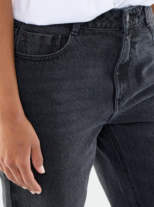 Jean straight denim en coton - Kiabi Jean straight denim en coton - Kiabi