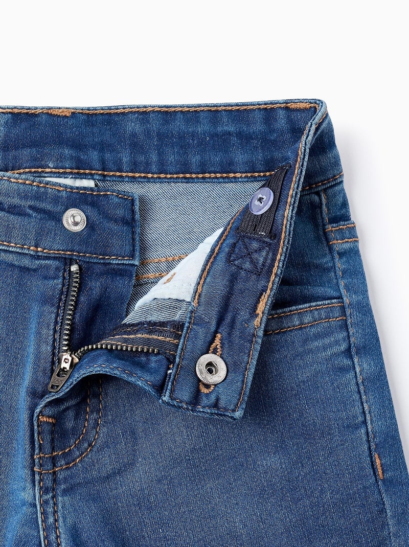 Jean Straight Fit Bleu - Kiabi