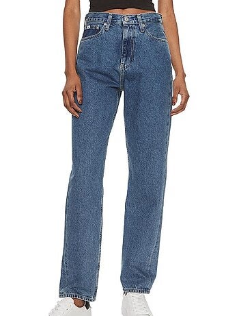 Jean Straight Fit Femme Calvin Klein