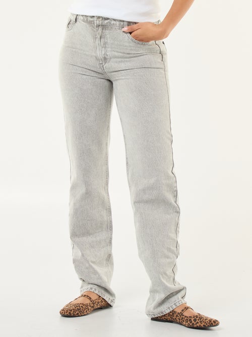 Jean straight regular fit  - L28 - Kiabi