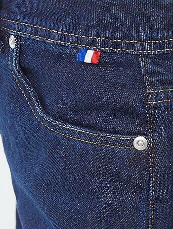 Jean straight taille haute