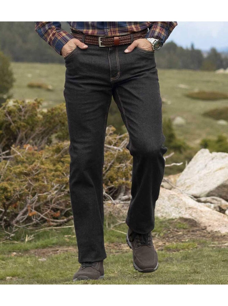 Jean stretch - atlas for men Noir - Kiabi