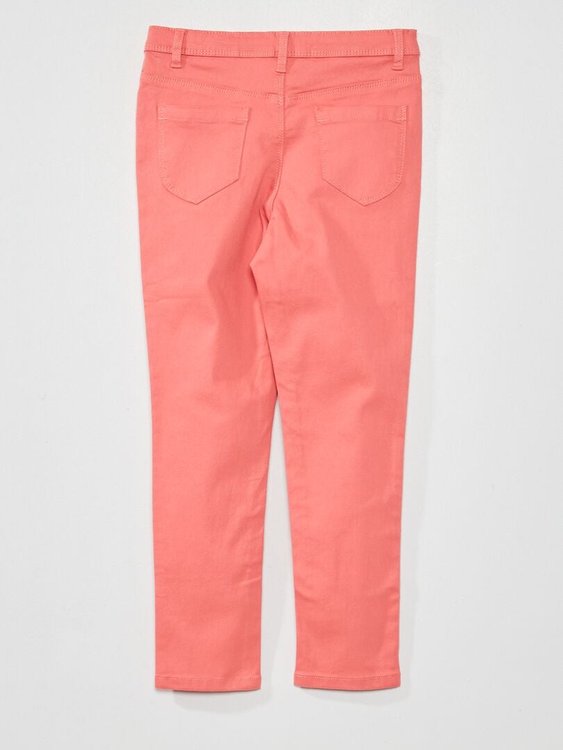 Jean stretch - Coupe + confortable Rose foncé - Kiabi