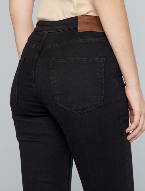 Jean stretch flare/bootcut à taille haute - Kiabi