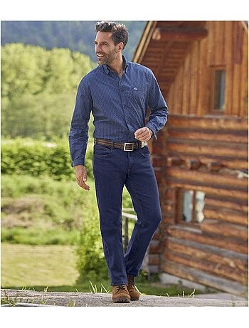 Jean stretch taille elastiquée - atlas for men