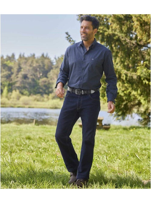 Jean stretch taille elastiquée   - atlas for men - Kiabi