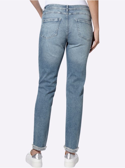 Jean style boyfriend - Taille standard - helline - Kiabi Jean style boyfriend - Taille standard - helline - Kiabi