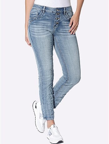 Jean style boyfriend - taille standard - helline