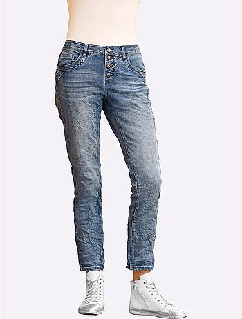 Jean style boyfriend - taille standard - helline