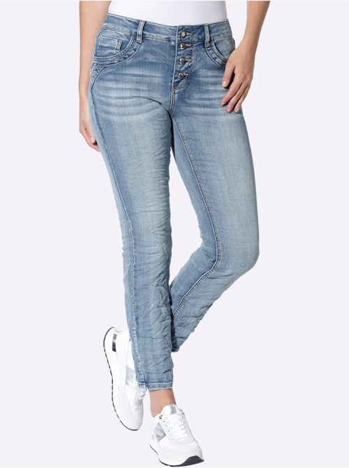 Jean style boyfriend - taille standard - helline - Kiabi Jean style boyfriend - taille standard - helline - Kiabi
