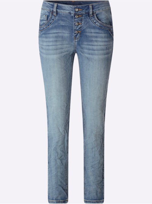 Jean style boyfriend - taille standard - helline - Kiabi Jean style boyfriend - taille standard - helline - Kiabi