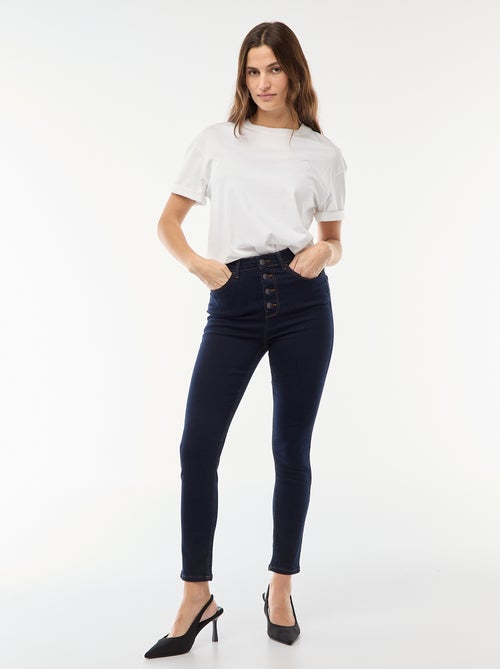 Jean super skinny taille très haute - L28 - Kiabi