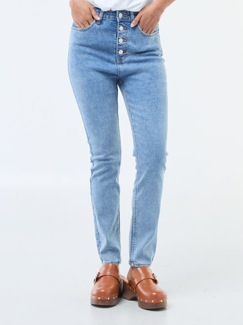 Jean super skinny taille très haute - L32 - Kiabi